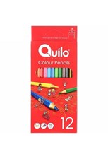 تصویر  مداد رنگي 12 رنگ جعبه مقوايي كويلو