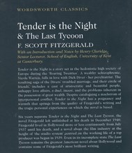 تصویر  Tender is the Night & The Last Tycoon