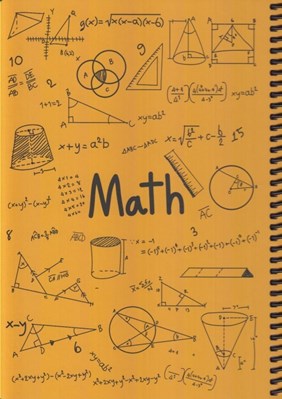 تصویر  دفتر فرمول رياضي زرد (رقعي)