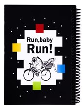تصویر  دفتر سياه برگ run baby