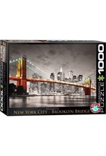 تصویر  پازل 1000 New York City - Brooklyn Bridge (6000-0662)