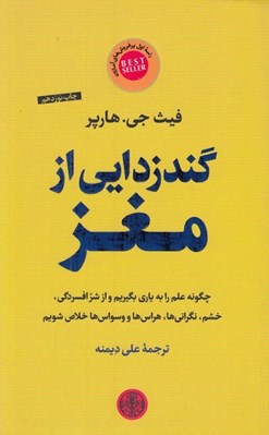 تصویر  گند زدايي از مغز (چگونه علم را به ياري بگيريم و از شر افسردگي خشم نگراني ها هراس ها و وسواس ها خلاص شويم)