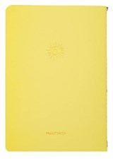 تصویر  دفترچه پاستل زرد
