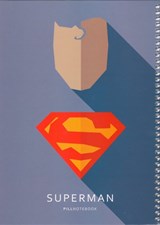 تصویر  دفتر 100 برگ سوپر هيروز طرح سوپرمن