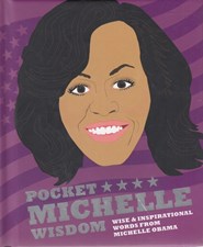 تصویر  Pocket Michelle Obama Wisdom: Wise and Inspirational