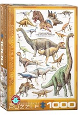 تصویر  پازل 1000 Dinosaurs of The Jurassic Period (6000-0099)