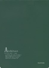 تصویر  دفتر كانسپت A4 طرح Architect (سبز)