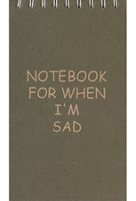 تصویر  دفتر يادداشت خط دار 975 ( note book for when i'm sad)