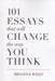 تصویر  101 Essays That Will Change The Way You Think