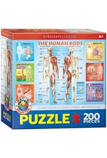 تصویر  پازل The human body (6200-1000)