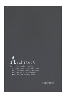 تصویر  دفتر كانسپت A5 طرح Architect (طوسي)