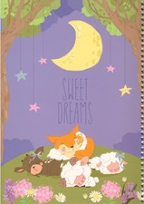تصویر  دفتر تحصيلي 40 برگ Sweet Dreams