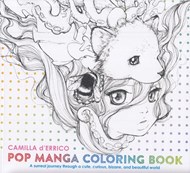 تصویر  Pop Manga Coloring Book