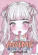 تصویر  كتاب رنگ آميزي anime manga girls