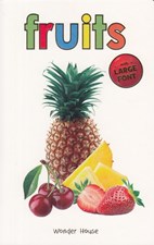 تصویر  Fruits Early Learning Board Book with Large Font