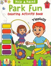 تصویر  Park Fun (Pick and Paint Coloring Activity Book)