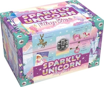 تصویر  sparkly unicorn play box