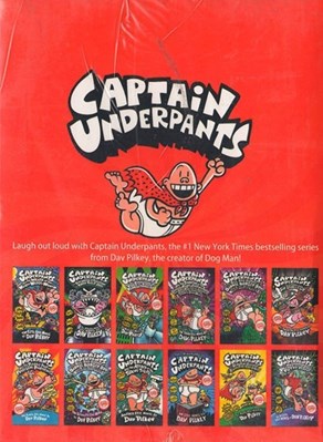 تصویر  Captain Underpants (13جلدي با جعبه)