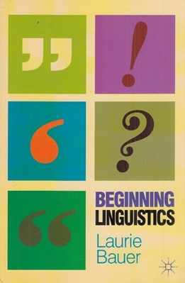 تصویر  Beginning Linguistics laurie baver