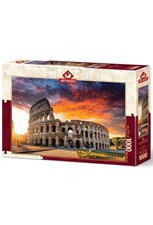 تصویر  پازل 1000 Sunset at Colosseum (5265)