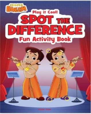 تصویر  Play It Cool! Spot The Difference Fun Activity Book (Chhota Bheem)