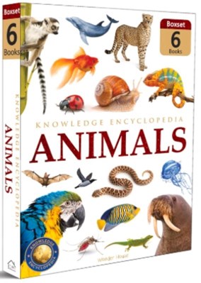 تصویر  Animals: Collection of 6 Books: Knowledge Encyclopedia For Children