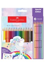 تصویر  مداد رنگي 24 رنگ مقوايي تخت مدل تك شاخ 115128