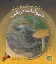 تصویر  حيوانات در شب / بازي با نور و رنگ