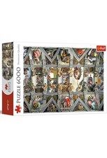 تصویر  پازل 6000 تكه Sistine Chapel Ceiling Rome (65000)