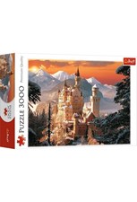 تصویر  پازل 3000 تكه Wintry Neuschwanstein Castle Germany (33025)