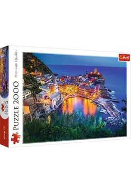 تصویر  پازل 2000 تكه Vernazza at dusk (27086)