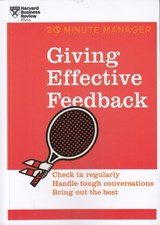 تصویر  Giving Effective Feedback / 20 Minute Manager
