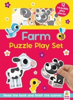 تصویر  Farm Puzzle Play Set