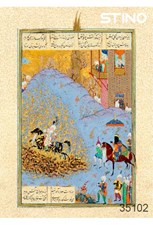 تصویر  پازل طرح شاهنامه 500 تكه پلكسي (طرح 102)