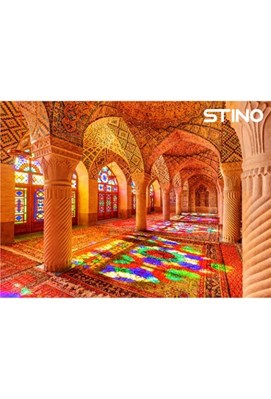 تصویر  پازل طرح شيراز 1000 تكه پلكسي (طرح 104)