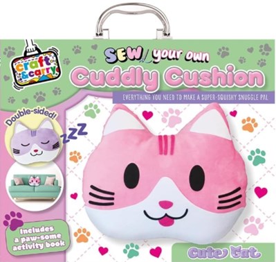 تصویر  Sew Your Own Cuddly Cushion (Cute Cat)