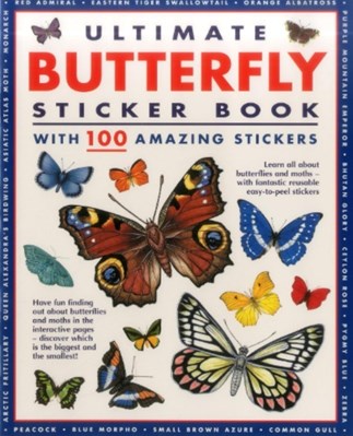 تصویر  Ultimate Butterfly (Sticker Book with 100 Amazing Stickers)