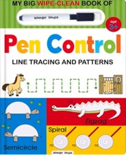تصویر  My Big Wipe And Clean Book of Pen Control (Line Tracing And Patterns)