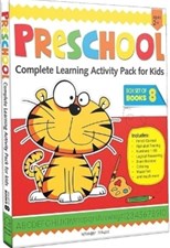 تصویر  Preschool Complete Learning Activity Pack For Kids (Set of 8 Books)