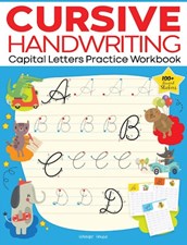 تصویر  Cursive Handwriting (Capital Letters Practice Workbook)