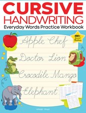 تصویر  Cursive Handwriting (Everyday Words Practice Workbook)