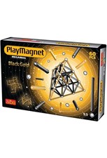تصویر  مگنت 60 قطعه مشكي طلايي (بازي) / Megamag