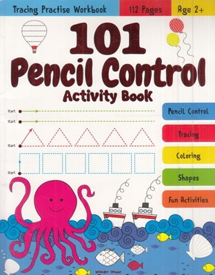 تصویر  101 Pencil Control Activity Book For Kids