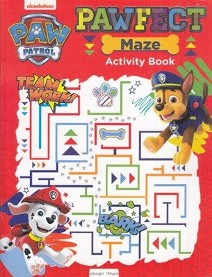 تصویر  Paw Patrol Pawfect Maze (Activity book)