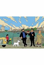 تصویر  پازل طرح تن تن 1000 تكه پلكسي (طرح 19116)