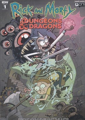 تصویر  Rick and Morty / Dungeons Drangons 1 (كميك)