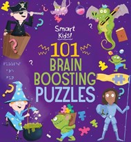 تصویر  101 Brain Boosting Puzzles (Smart Kids!)