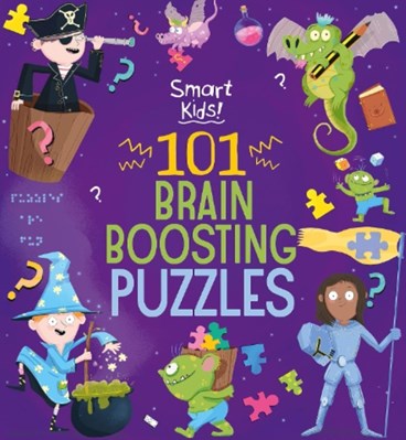 تصویر  101 Brain Boosting Puzzles (Smart Kids!)