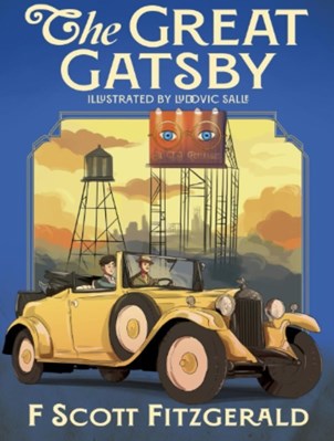تصویر  The Great Gatsby (Illustrated by Ludovic Salle)