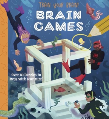 تصویر  Train Your Brain! Brain Games (Over 80 Puzzles to Mess with your Mind)